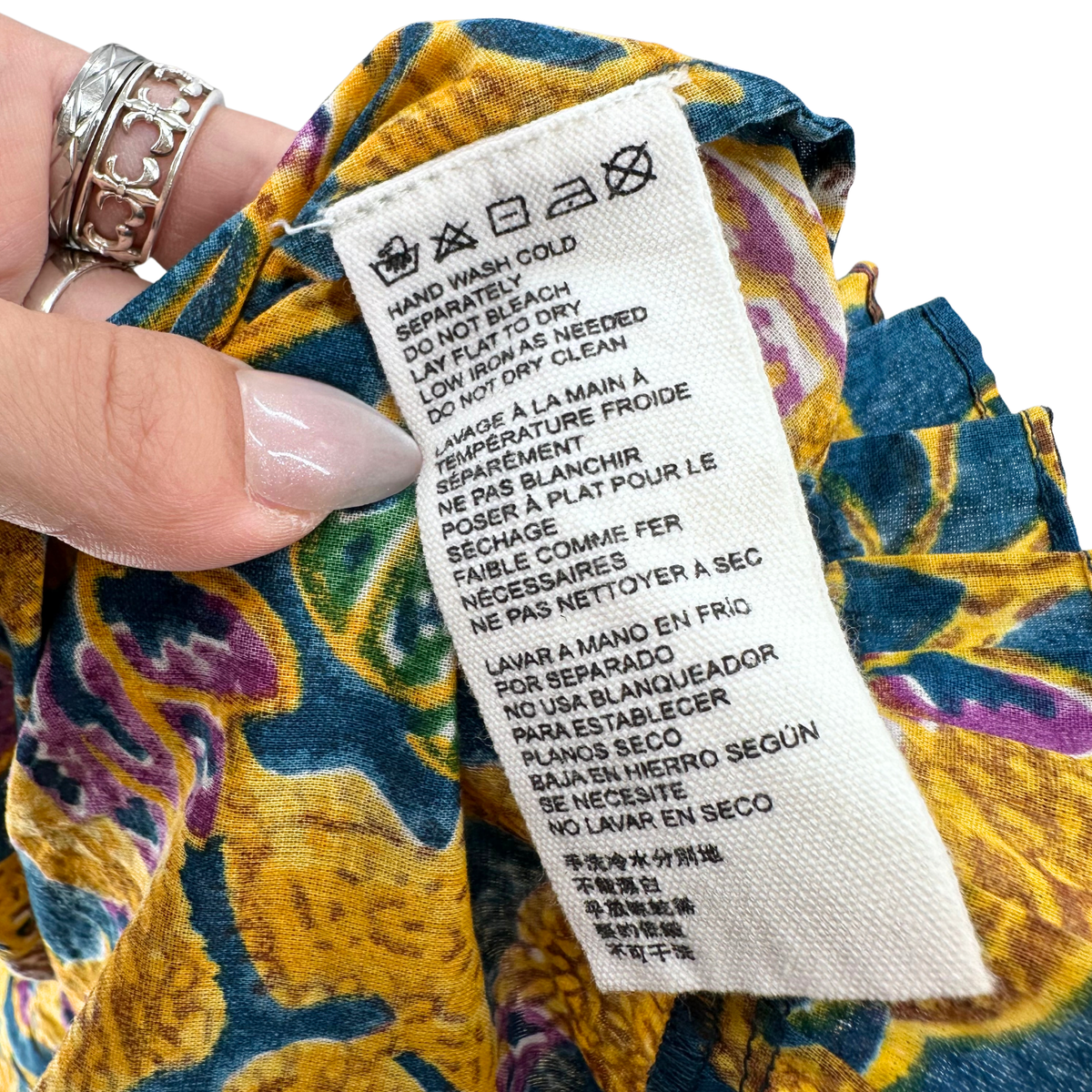 CLEOBELLA Green Multi Floral Skirt