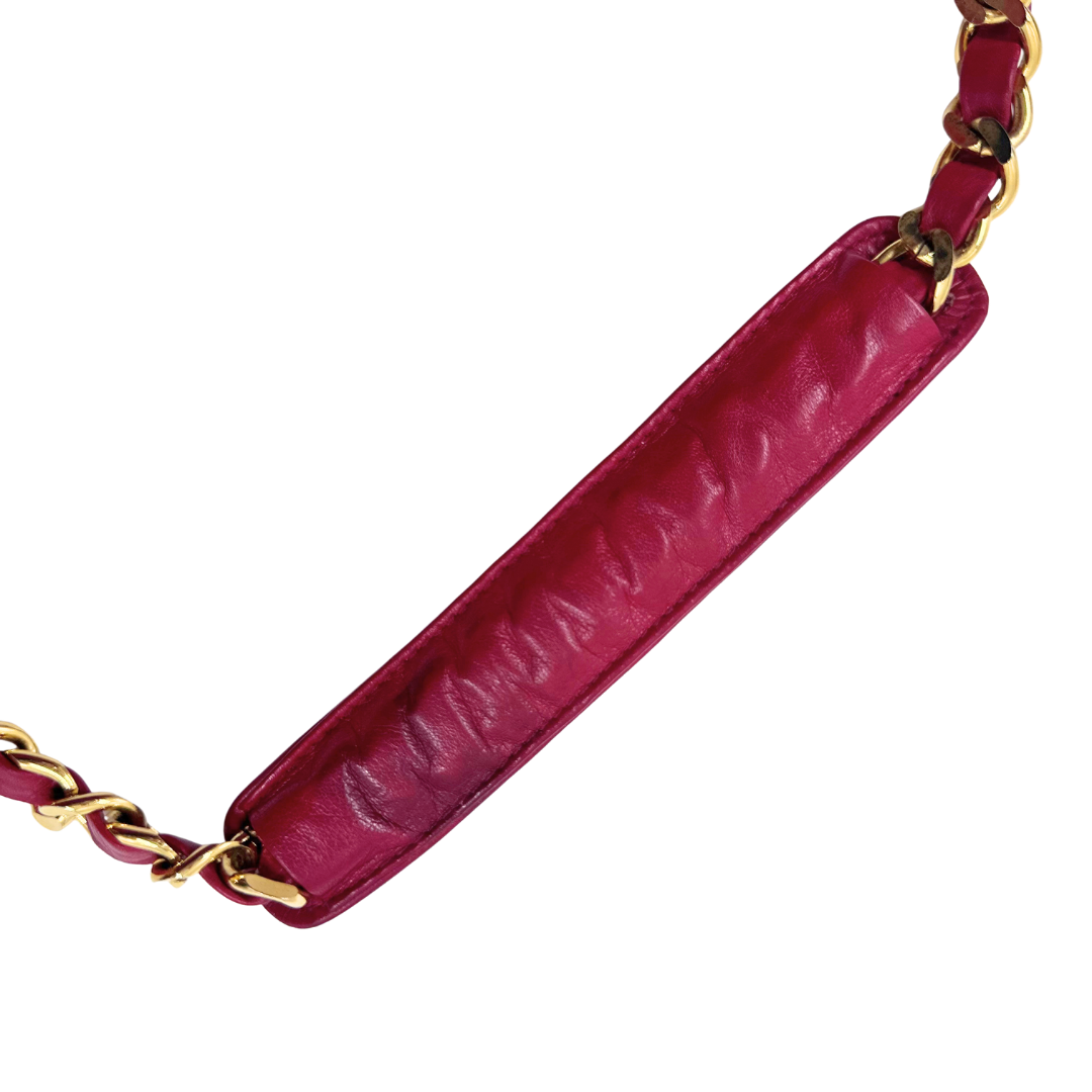 Chanel Denim Chain Tote