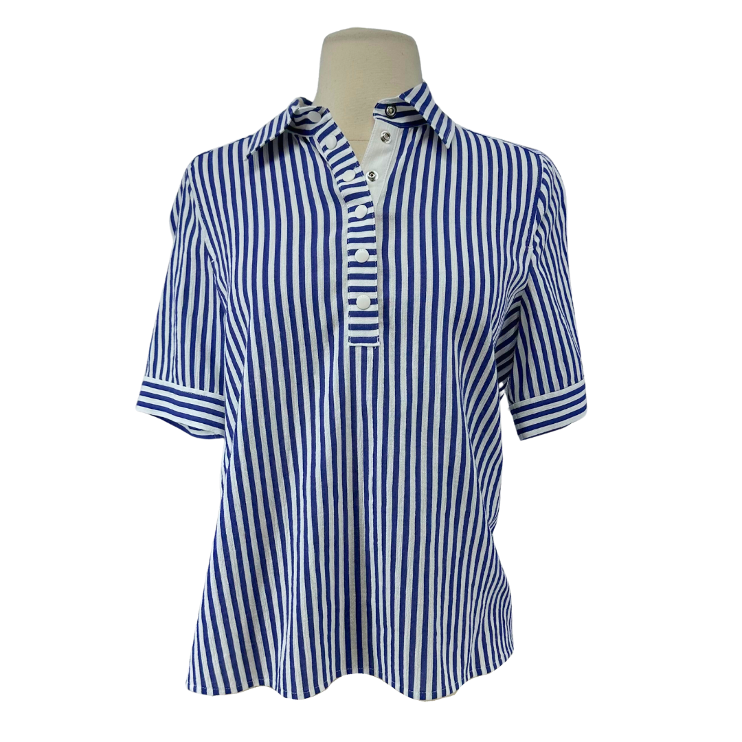 Frame White/Blue Top