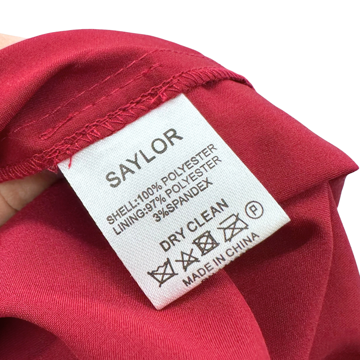 Saylor Size XS Cranberry Dress