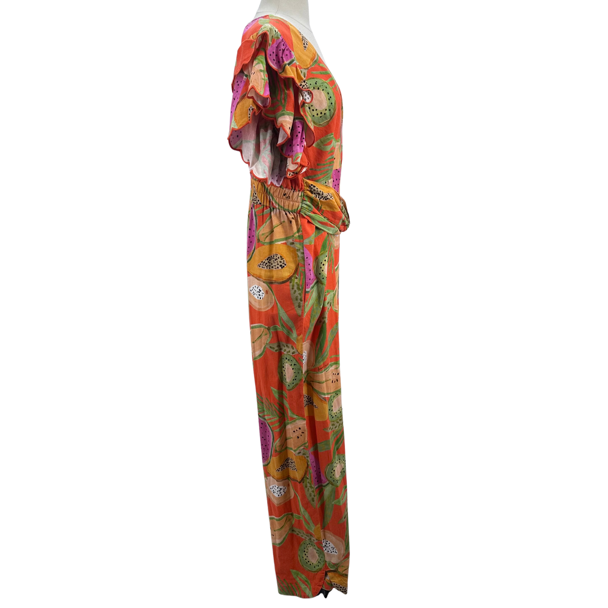 Farm Rio Orange/Multi Jumpsuit