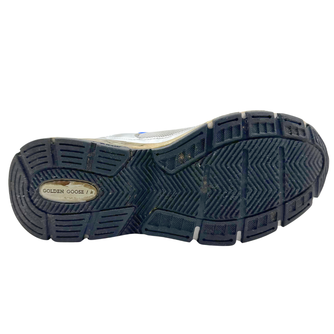 Golden Goose 7 37 Blue/Silver Dad Star Sneakers