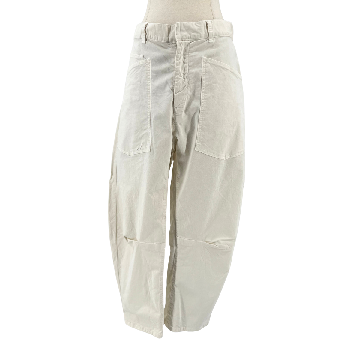 Nili Lotan Cream Jeans