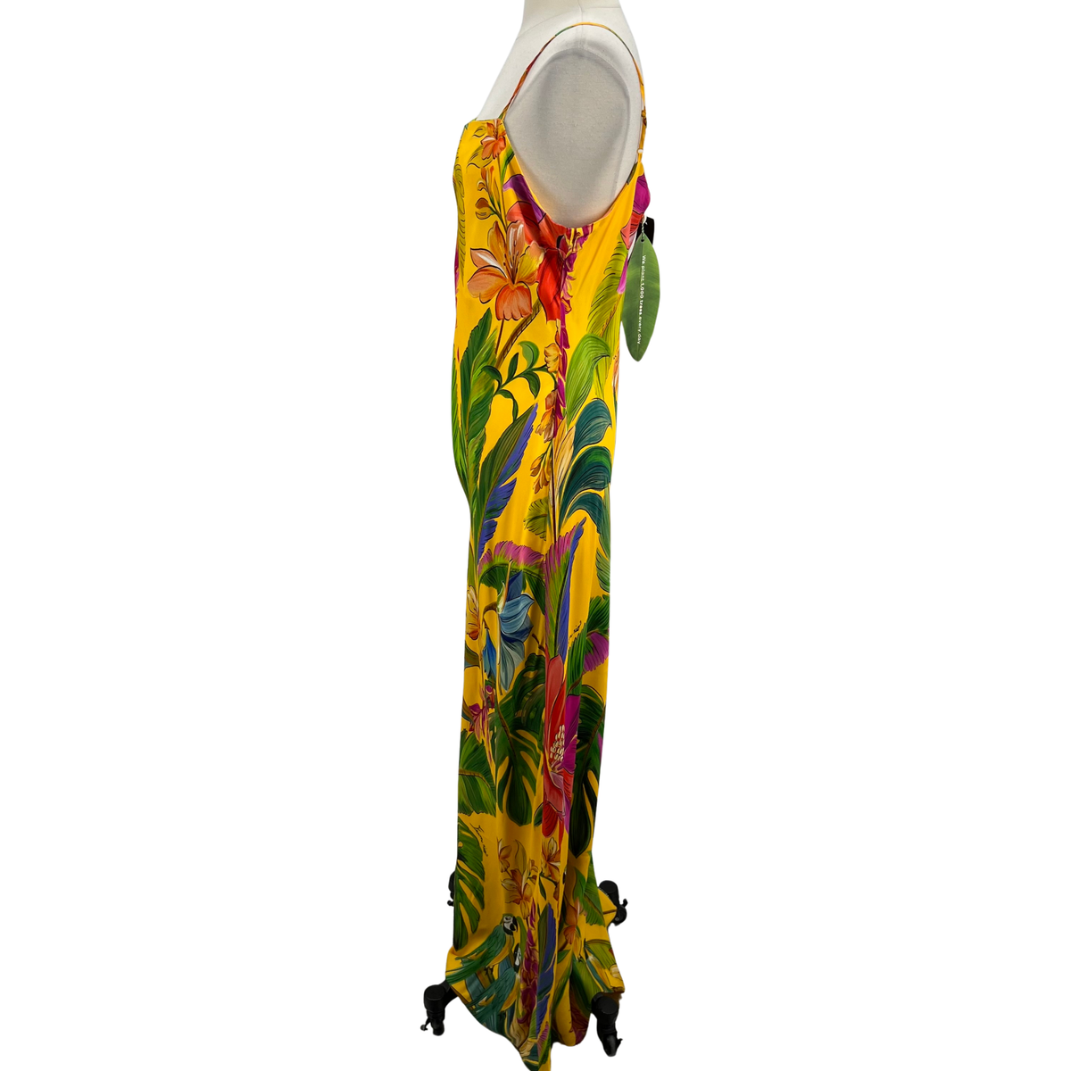 Farm Rio Yellow Maxi Dress
