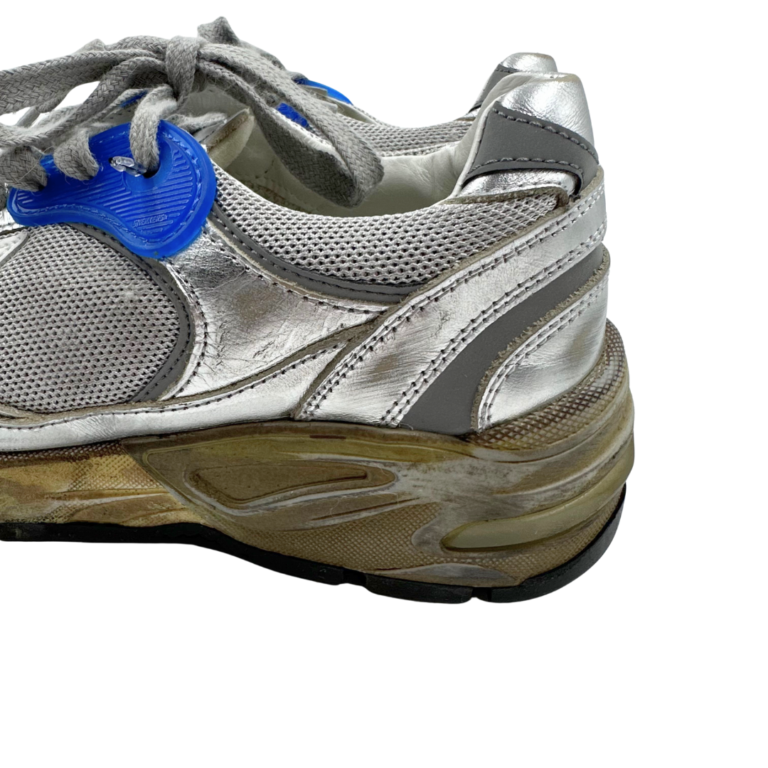 Golden Goose 7 37 Blue/Silver Dad Star Sneakers