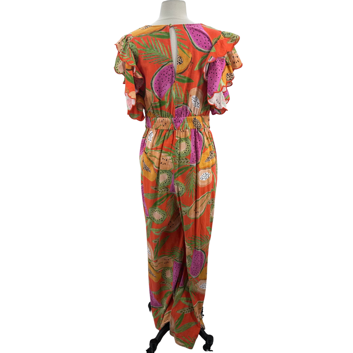 Farm Rio Orange/Multi Jumpsuit
