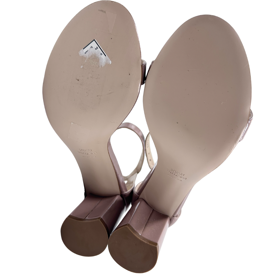 Stuart Weitzman 9 Nude Heels