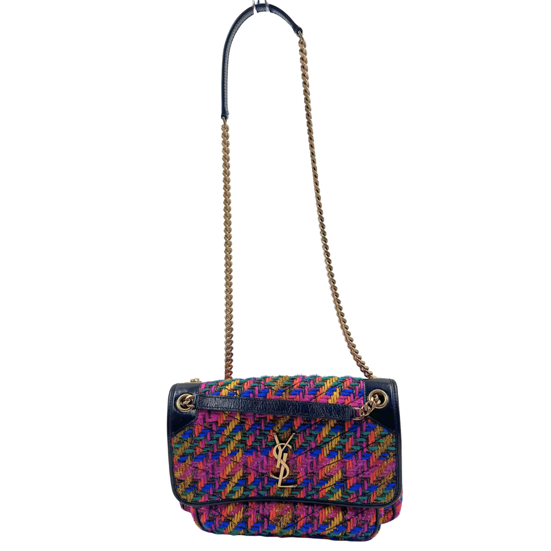 Saint Laurent Women's Niki Medium Tweed