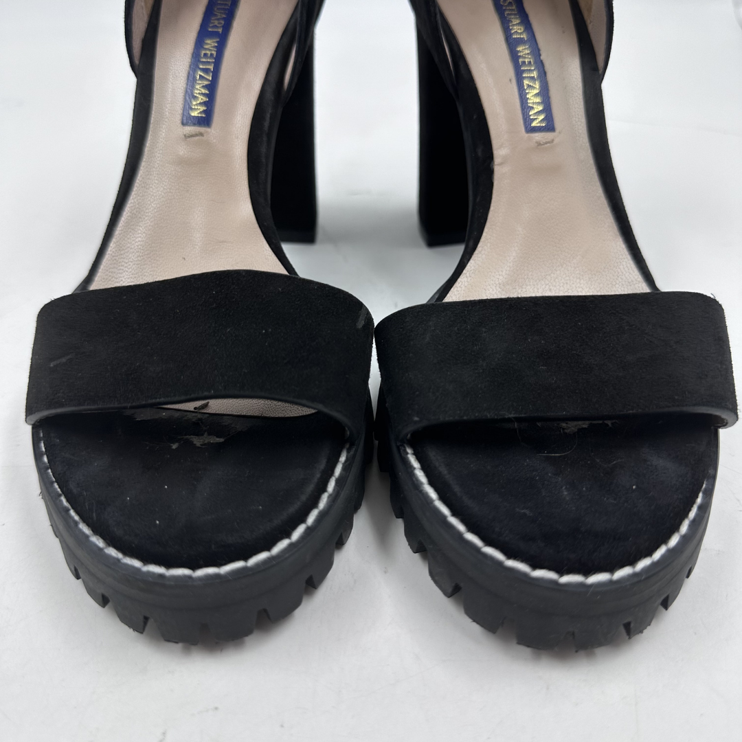 Stuart Weitzman 5 Black Heels