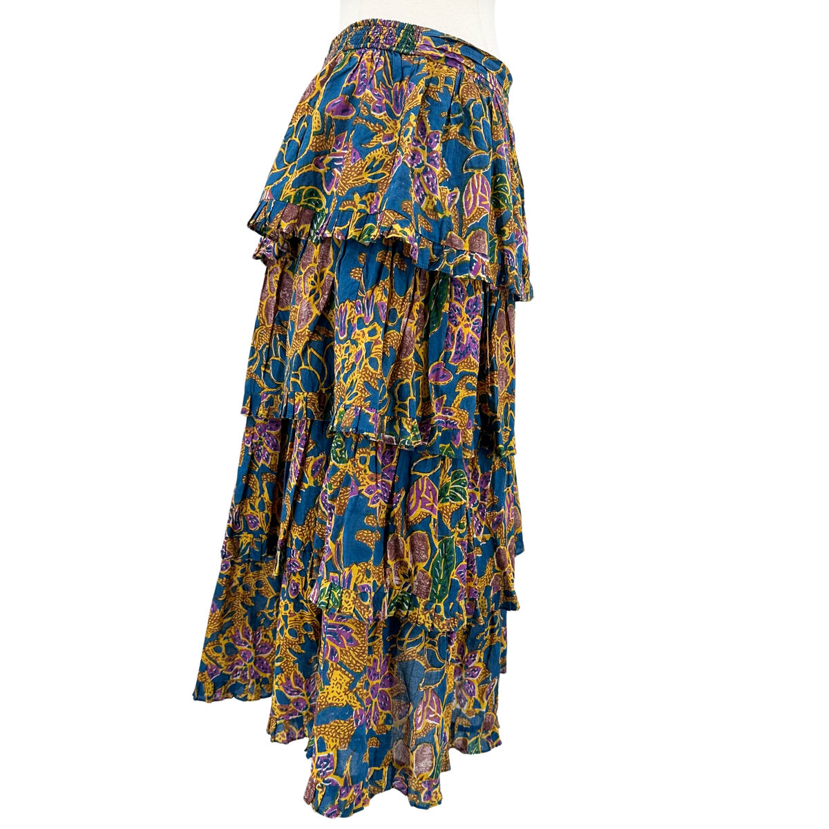 CLEOBELLA Green Multi Floral Skirt