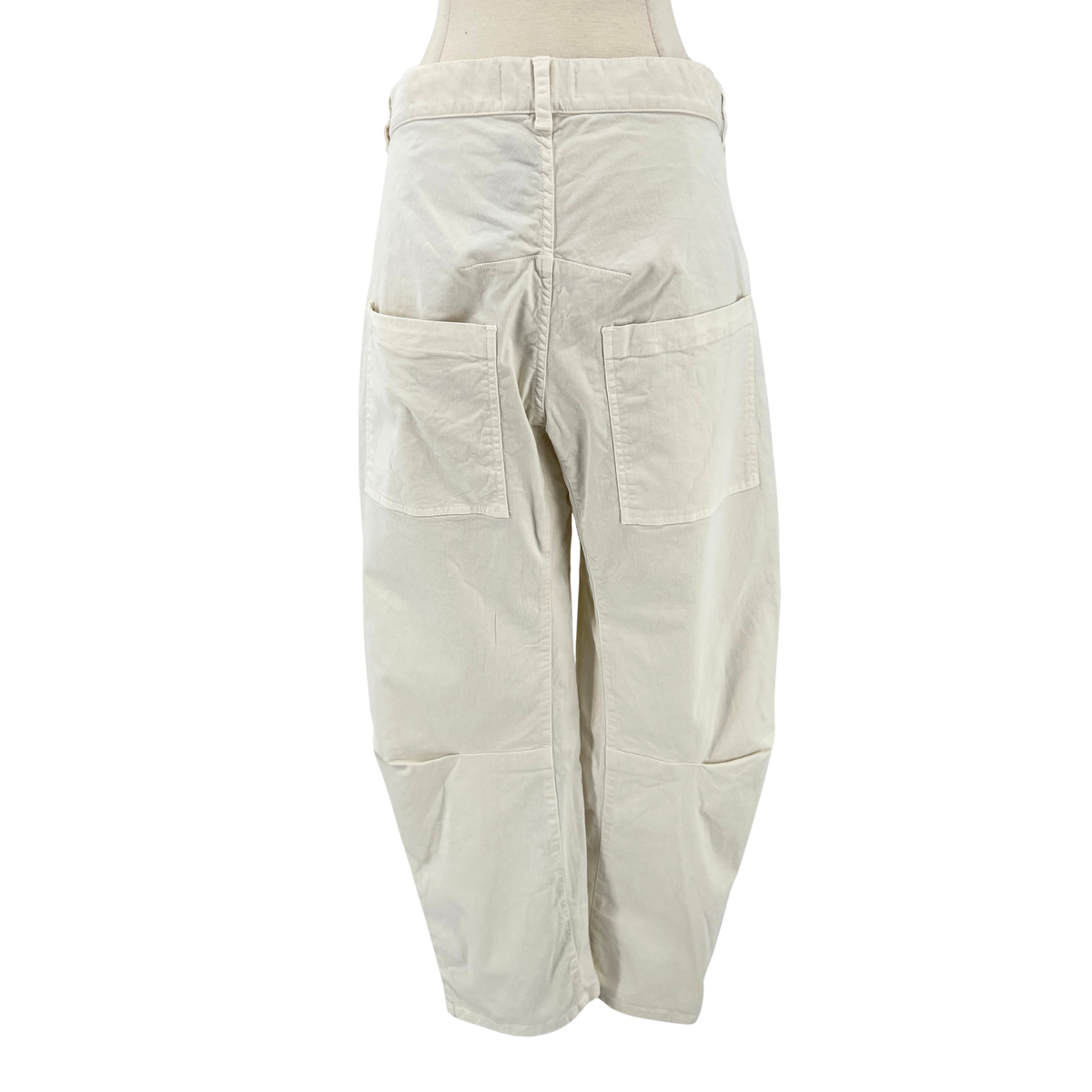 Nili Lotan Cream Jeans