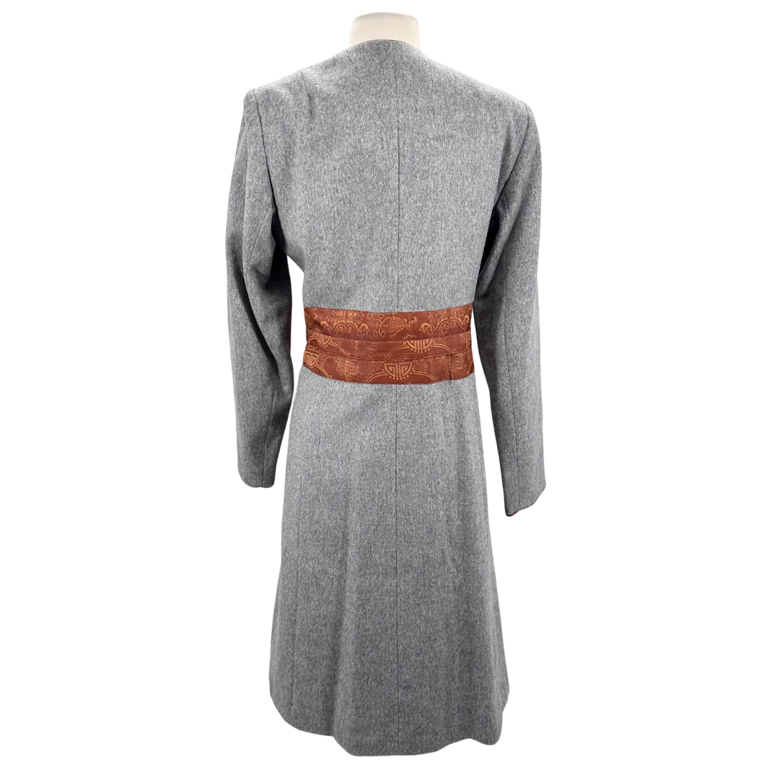 Teresa Crowninshield Grey/Brown Coat