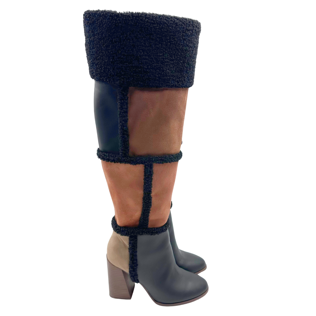 Jessica Simpson 6.5 Brown multi Boots