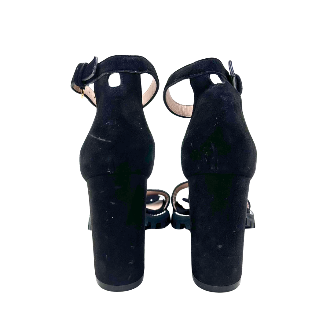 Stuart Weitzman 5 Black Heels