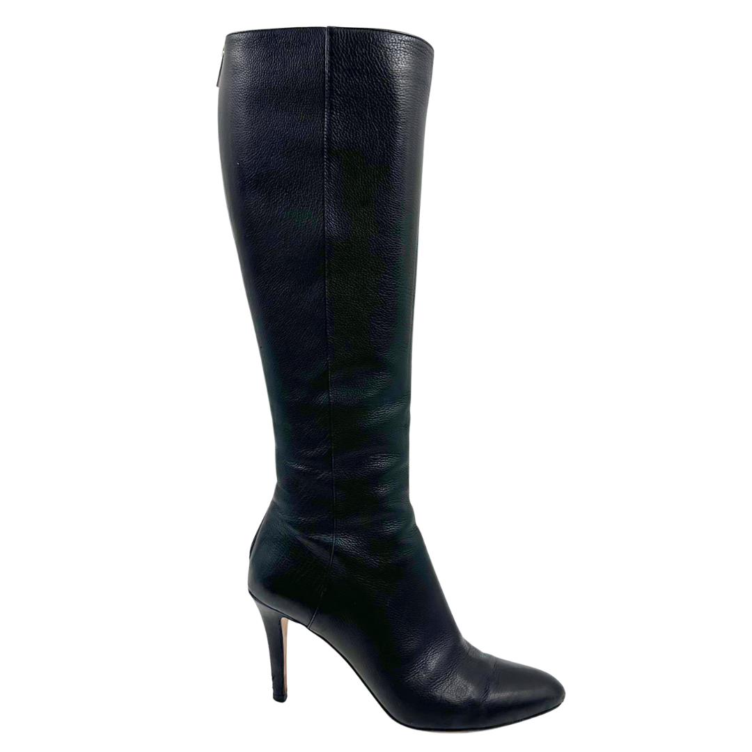 Jimmy Choo 8 38 Black Leather Boots