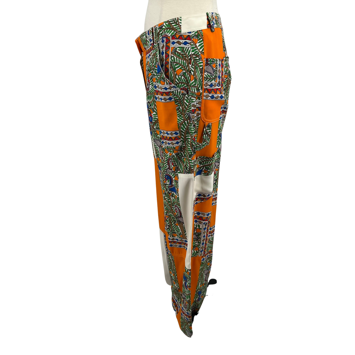 Tory Burch Orange Multi Pants