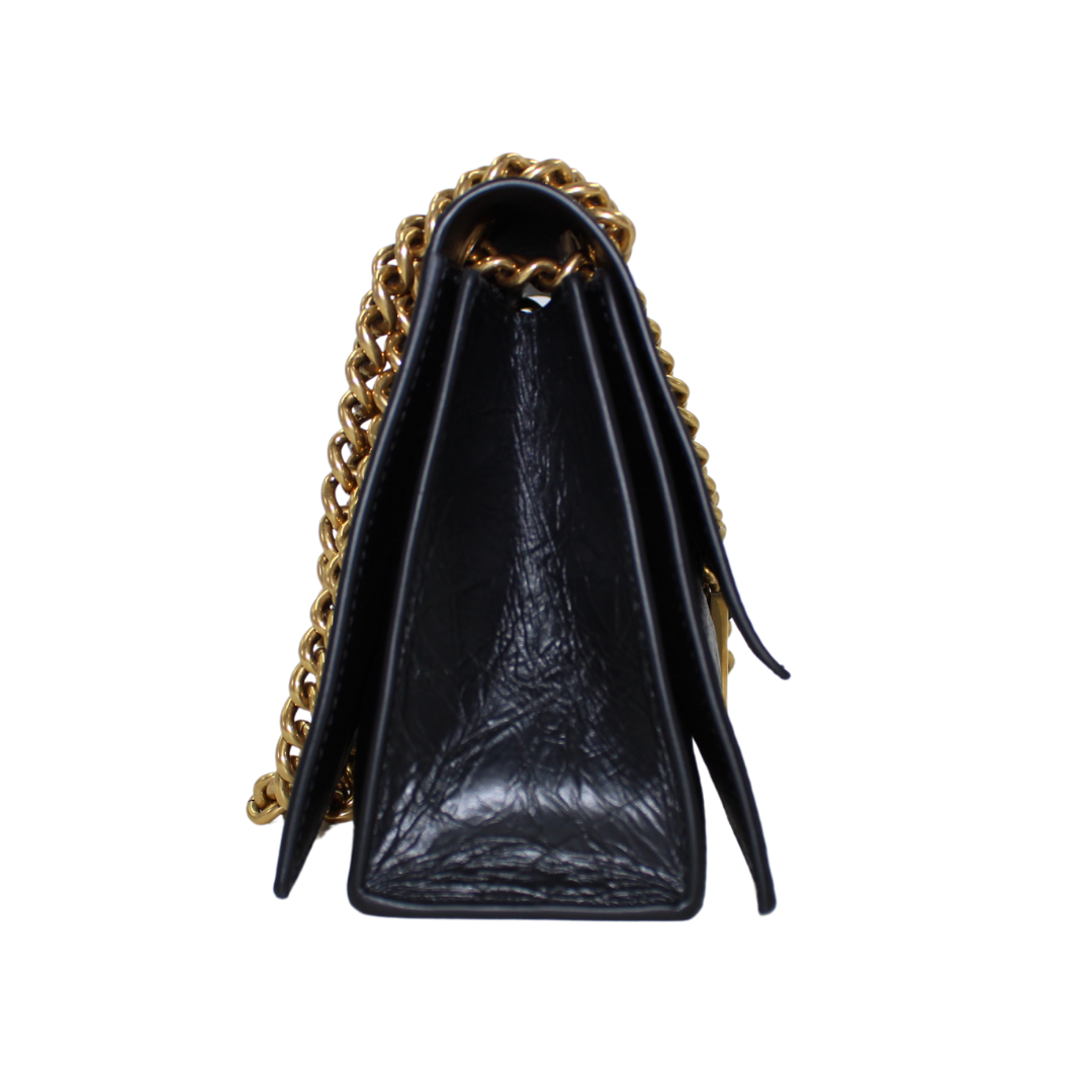 Balenciaga Crush Small Quilted Chain Bag