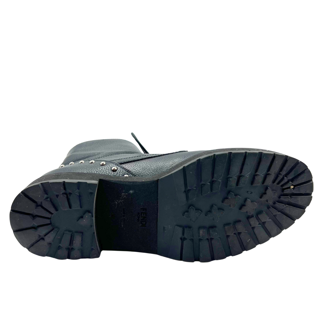 Fendi 38 Black Boots