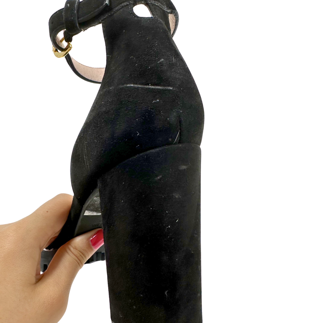 Stuart Weitzman 5 Black Heels