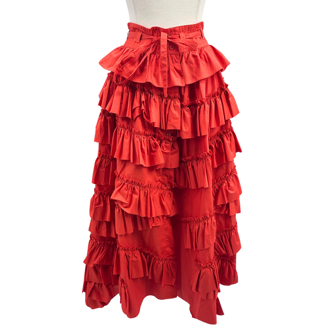 Ulla Johnson Size 0 Orange Skirt