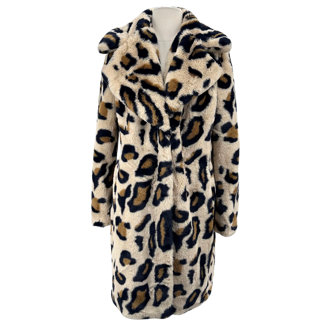 Sanctuary brown/black/animal print Coat