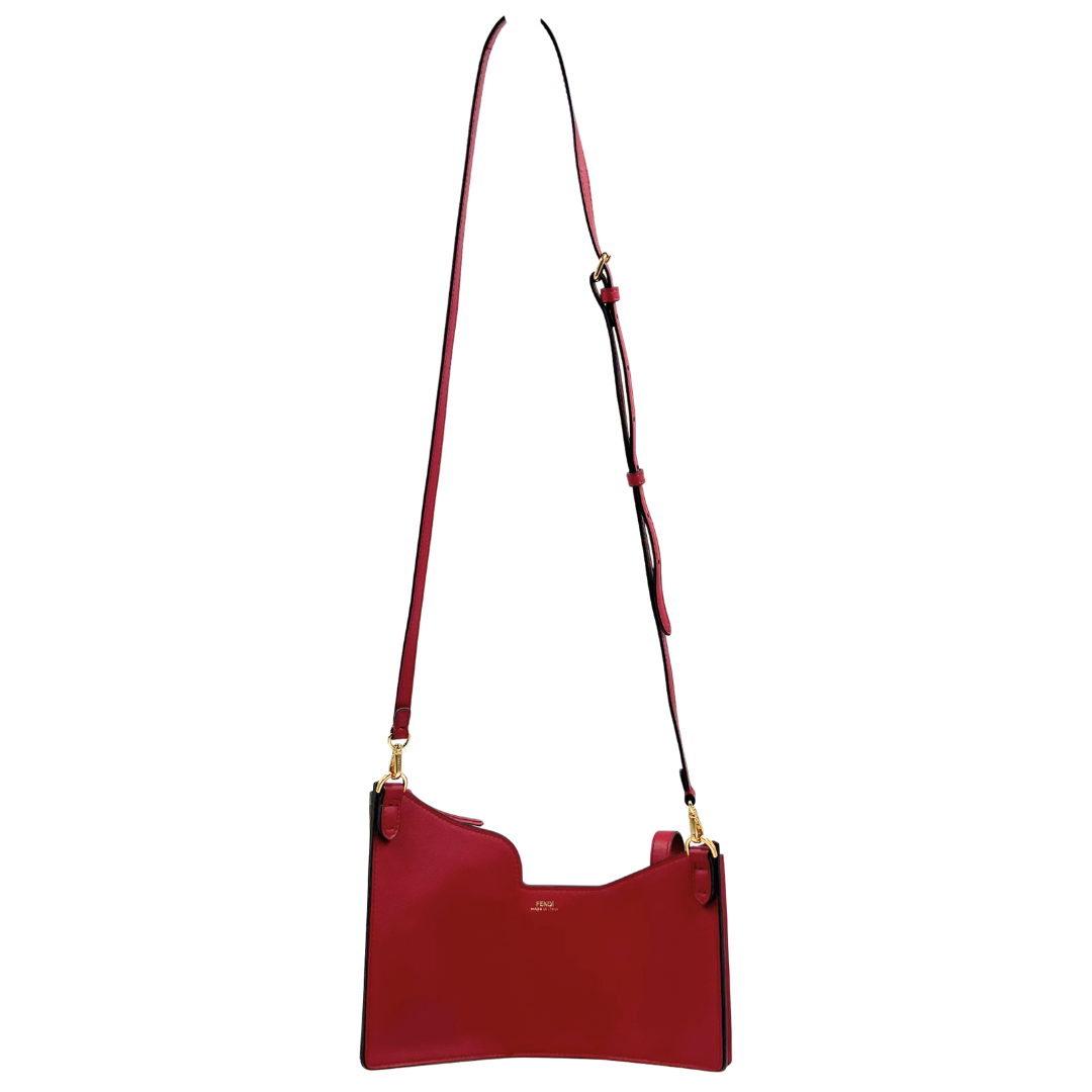 Fendi Zucca FF 3 Pocket Crossbody