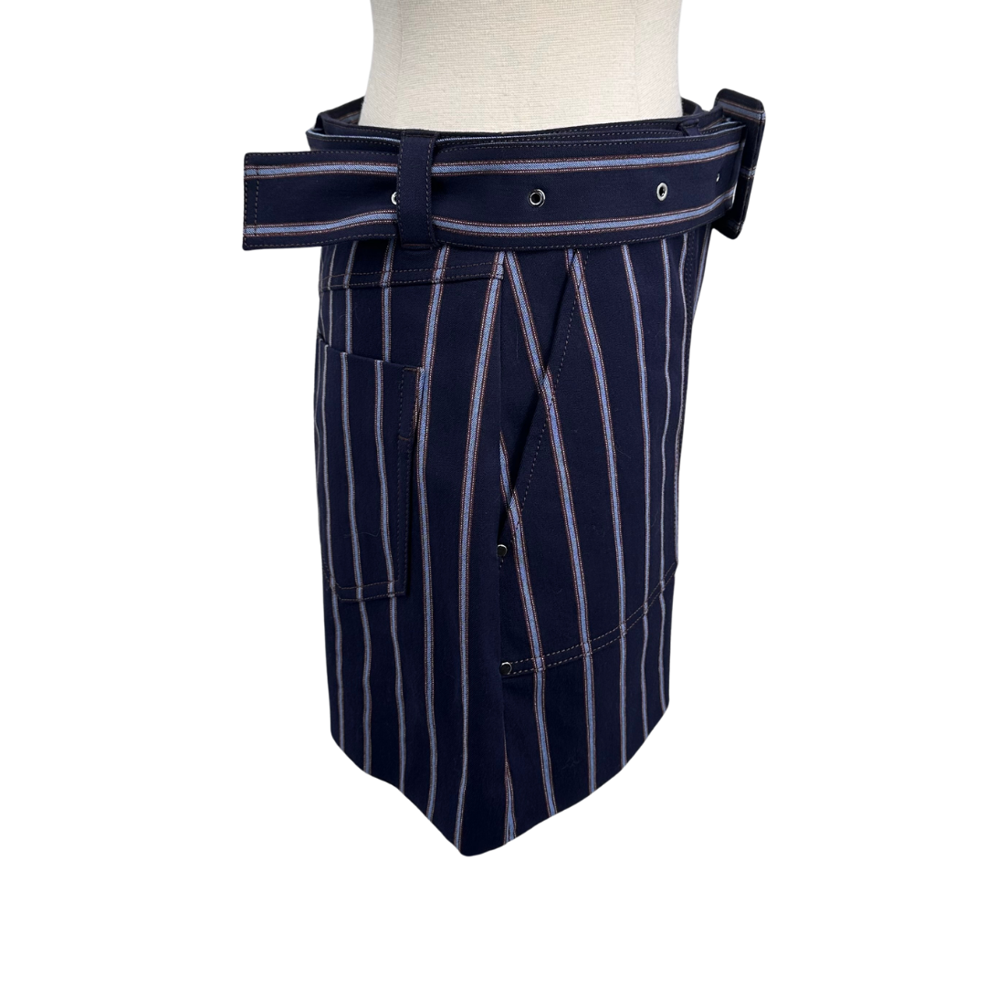 Derek Lam 10 Crosby Navy Shorts