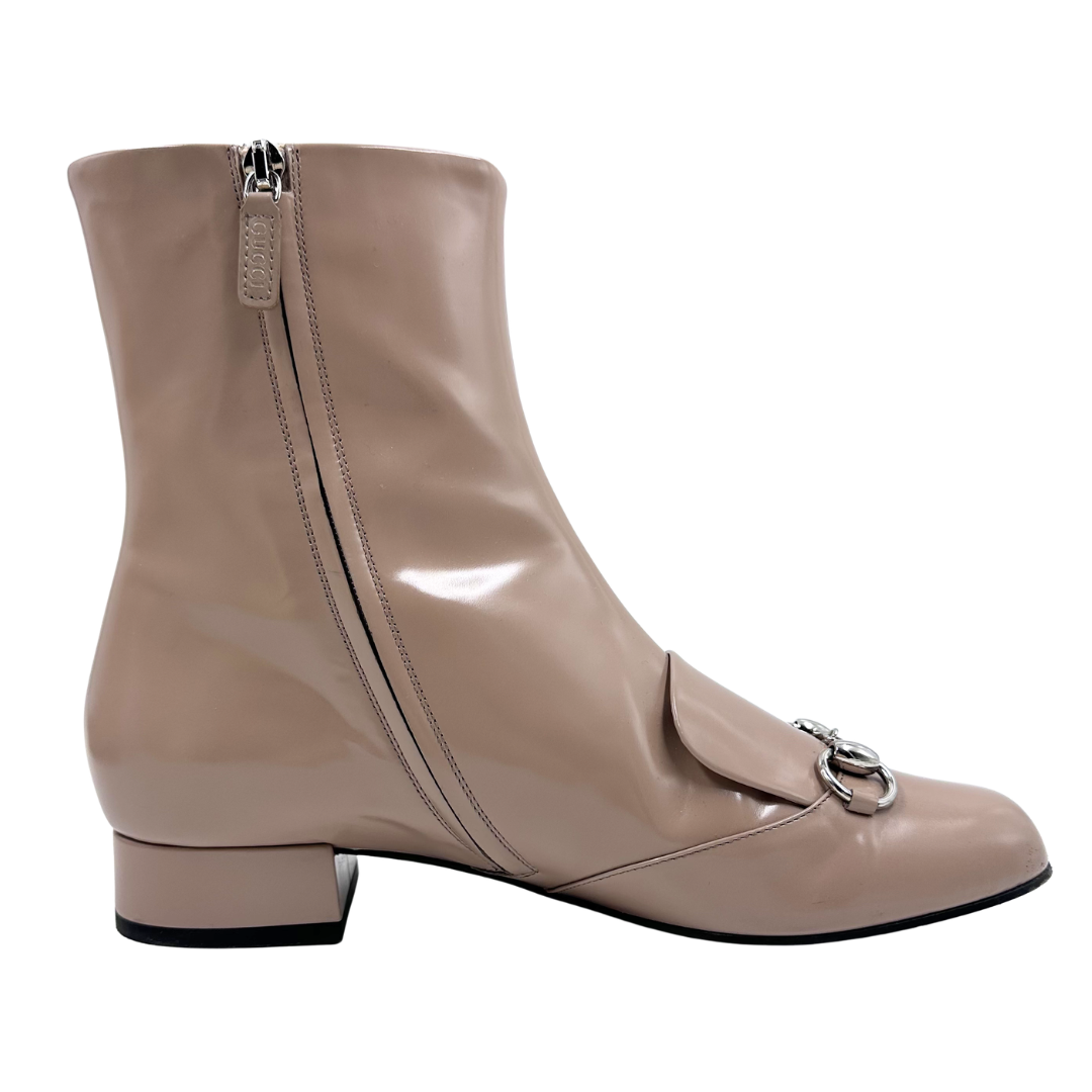 Gucci 39 Nude Boots