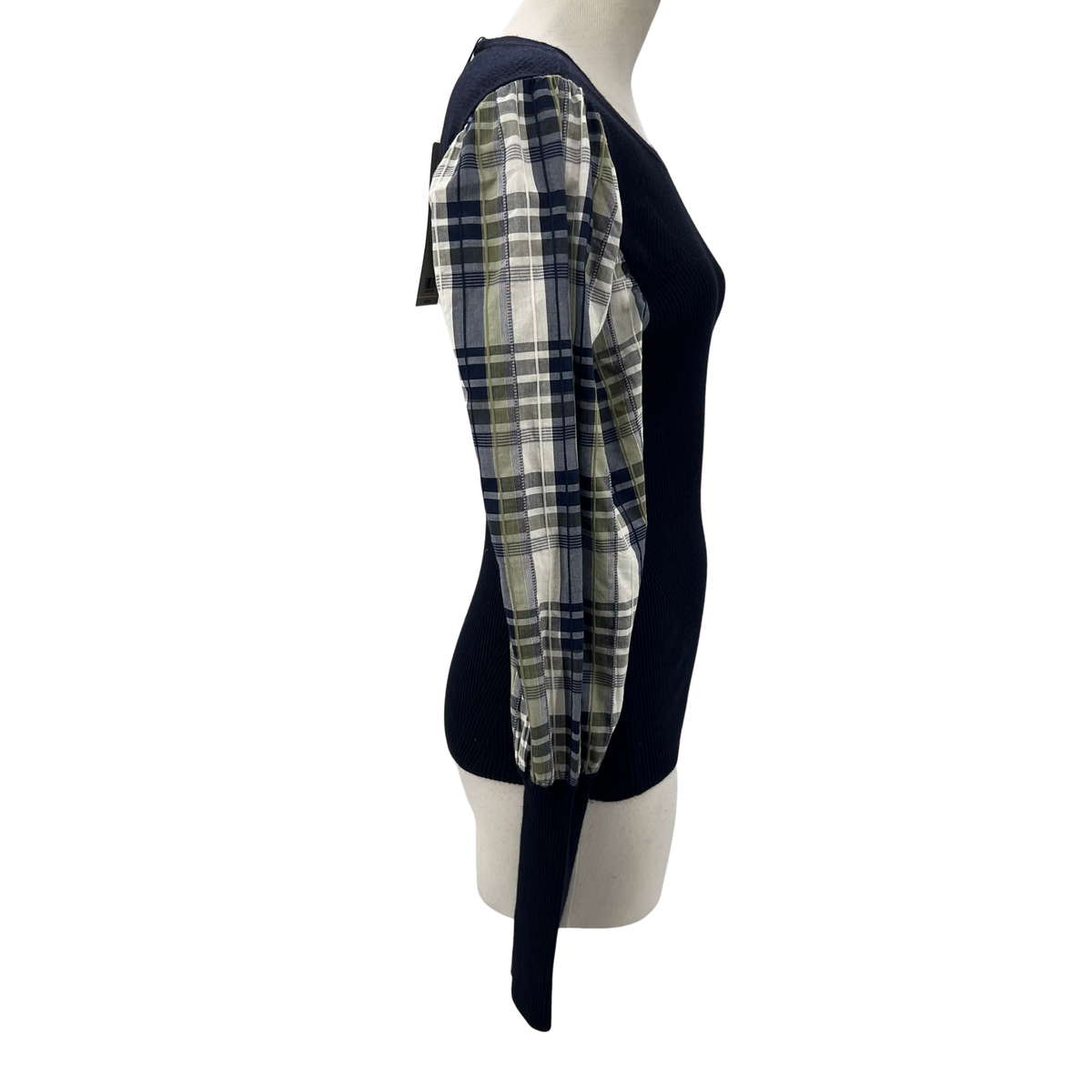 Veronica Beard Navy Blouse
