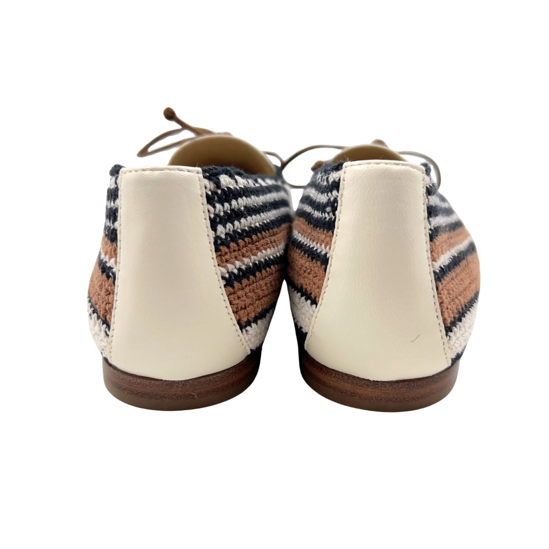 Gabriela Hearst 5 35 Multi Leather/Fabric Flats