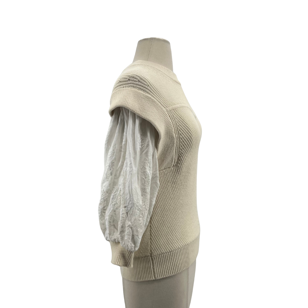 ba&sh Ivory Sweater