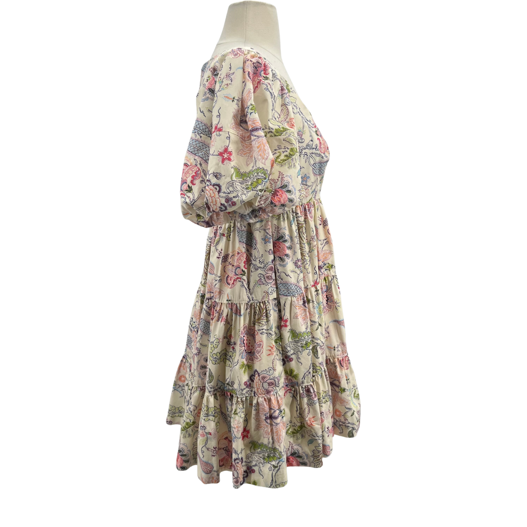 Cinq a Sept Cream/Multi Dress