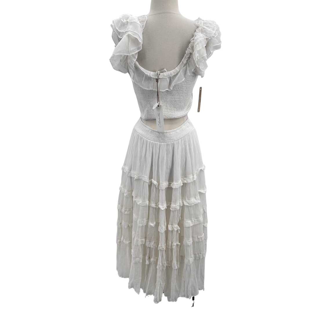 CLEOBELLA White 2 PC Dress