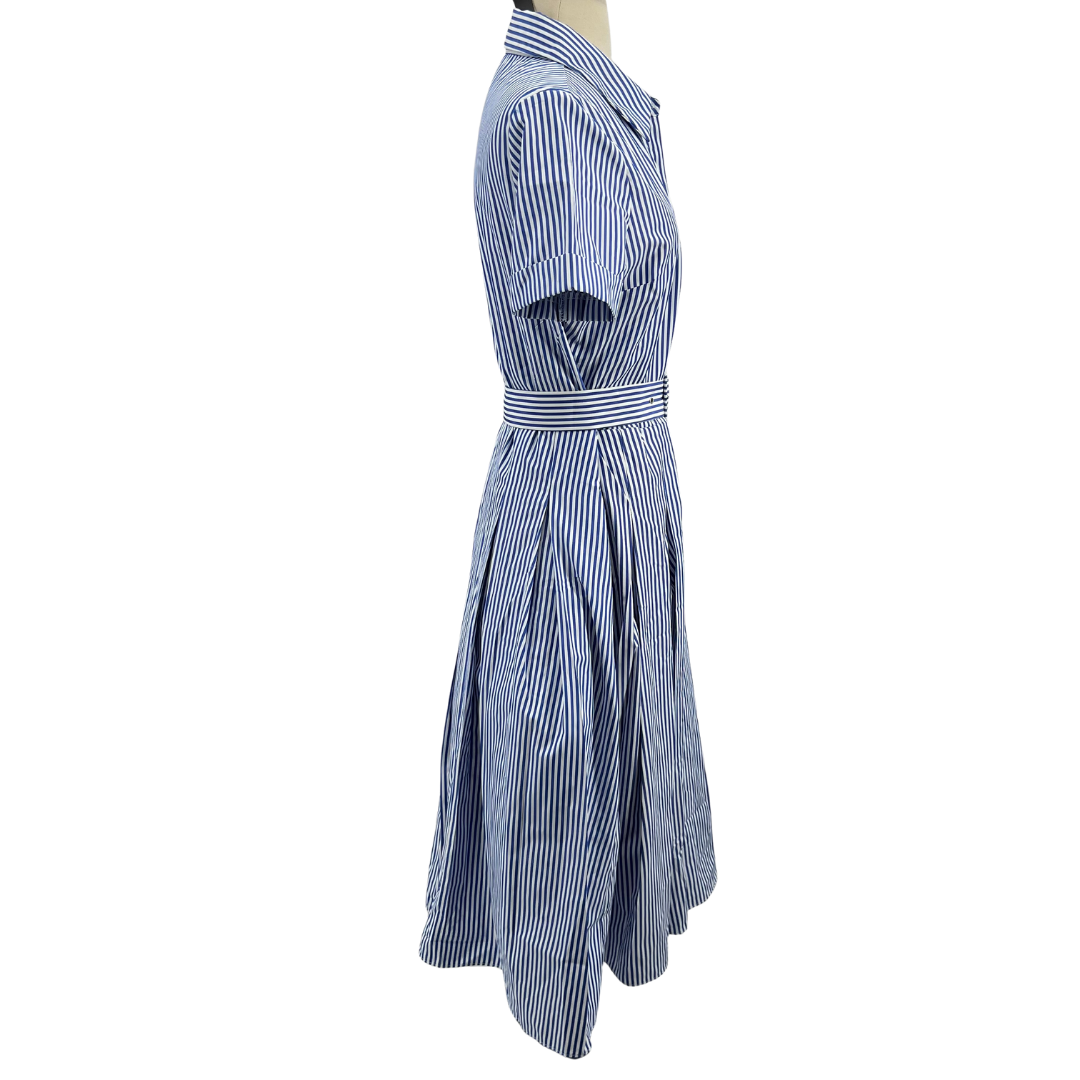 English Factory Blue/White Dress