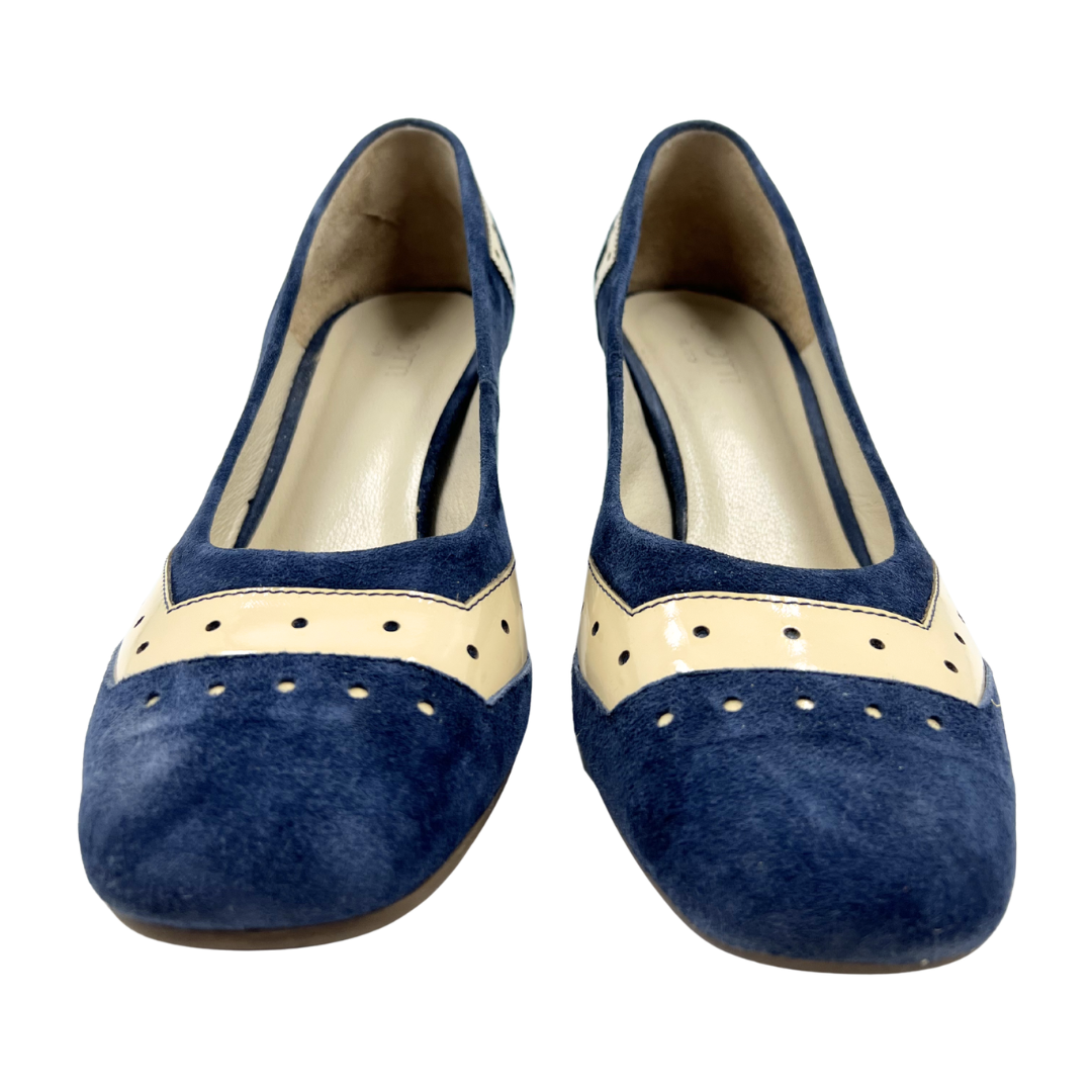 Girotti 40 Blue Pumps