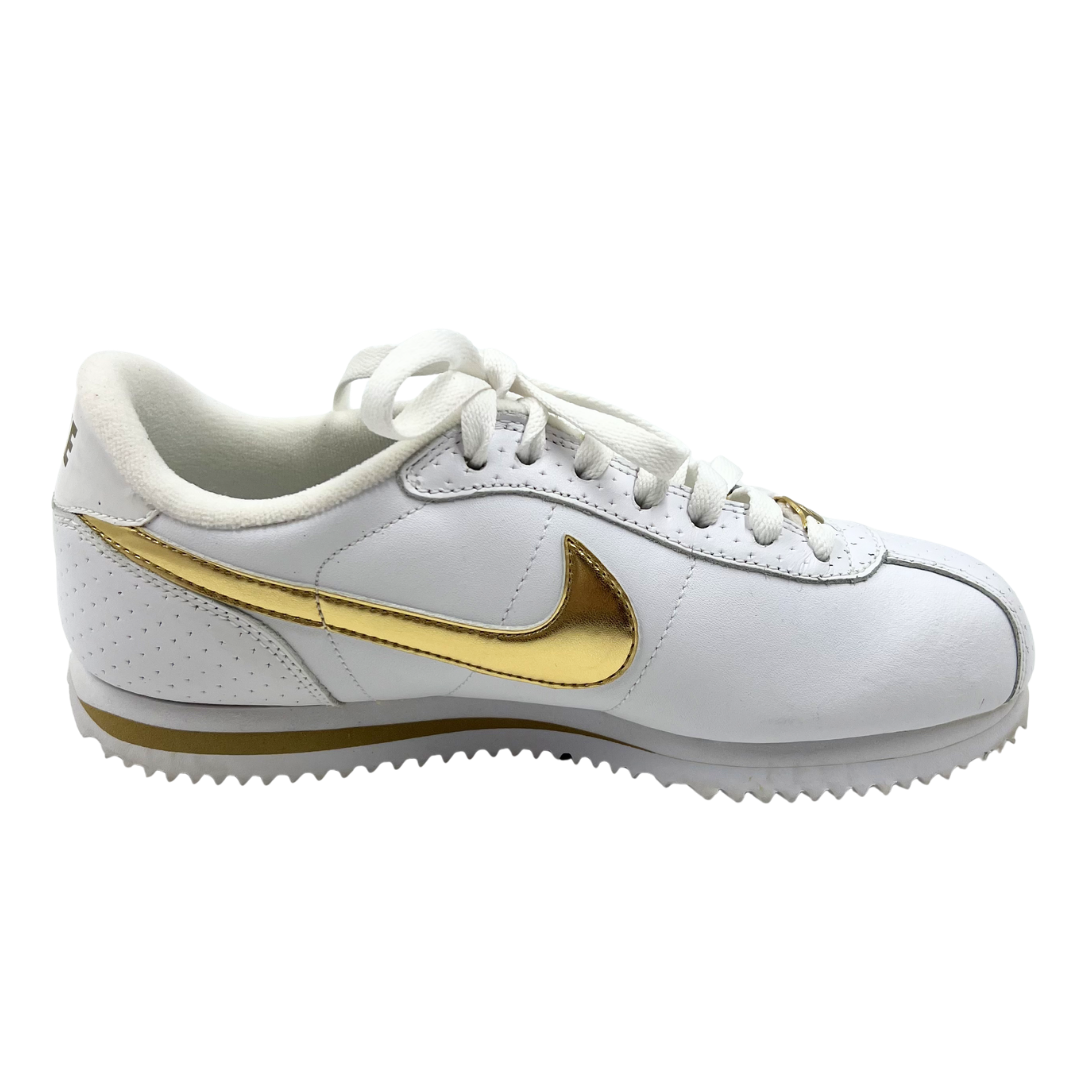 Nike 7 White Leather Sneakers