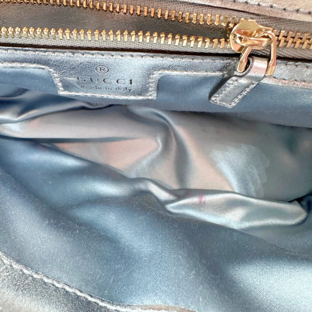 Gucci Iridescent Nappa Chevron Matelasse Bag