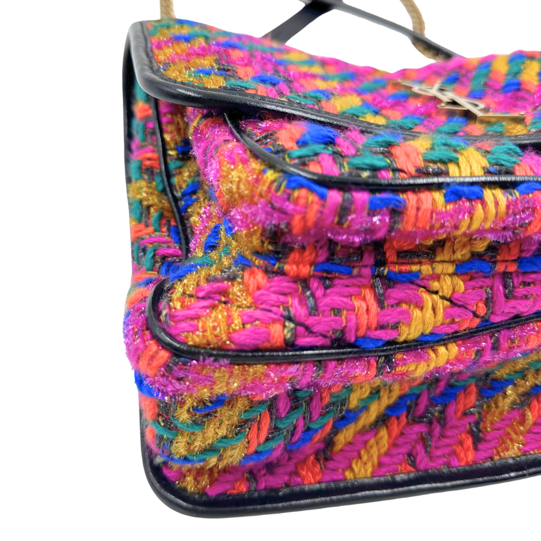 Saint Laurent Women's Niki Medium Tweed