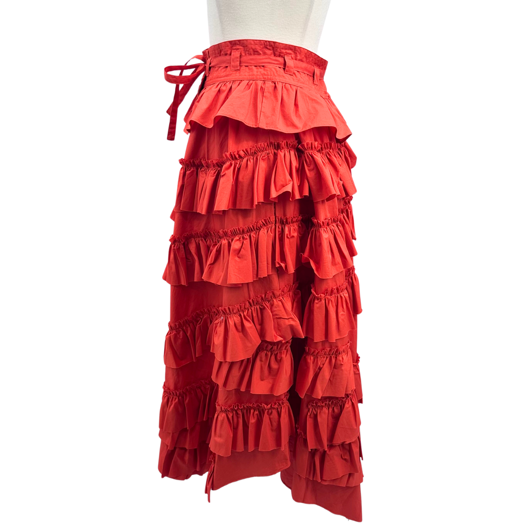 Ulla Johnson Size 0 Orange Skirt