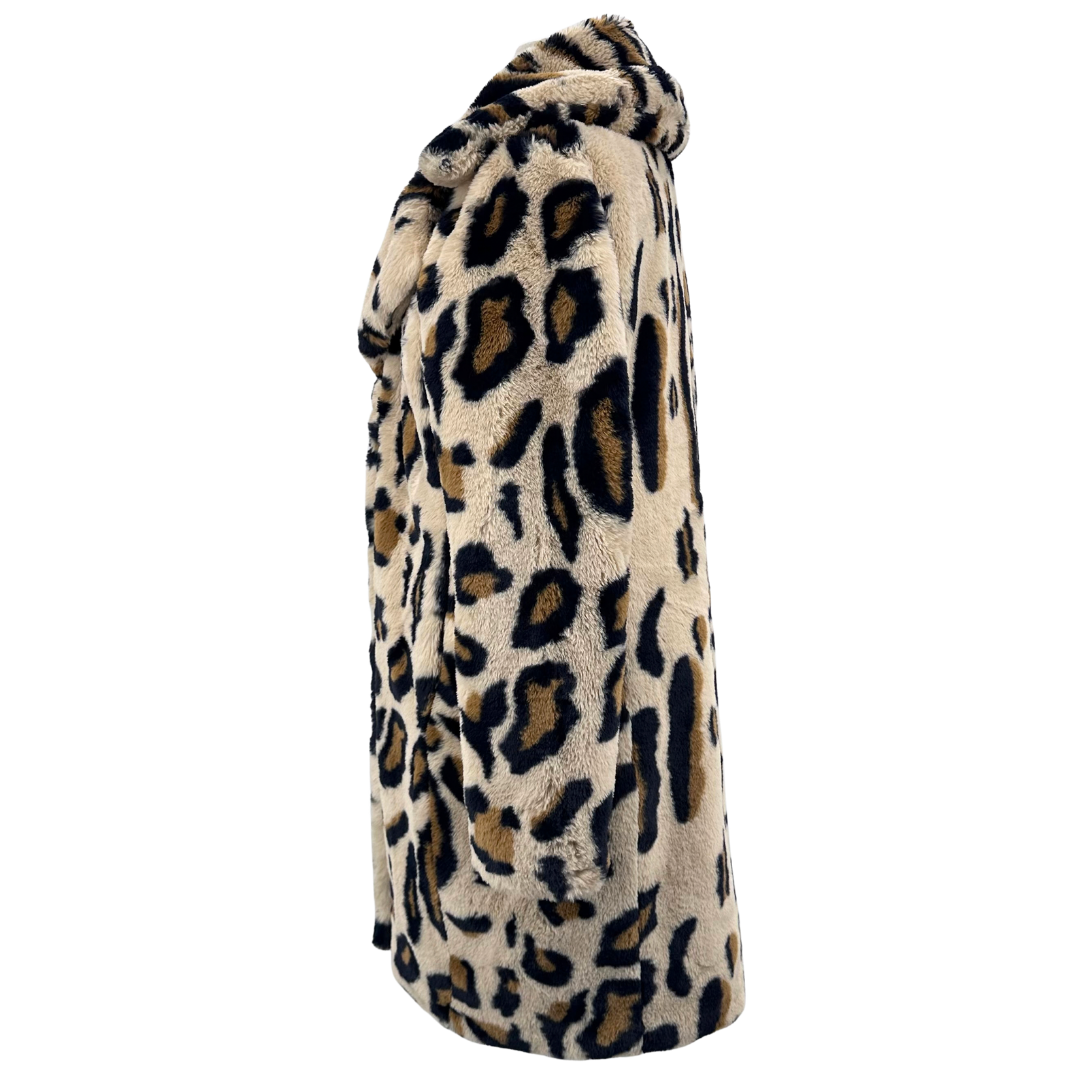 Sanctuary brown/black/animal print Coat