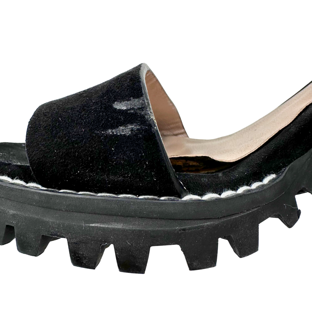 Stuart Weitzman 5 Black Heels