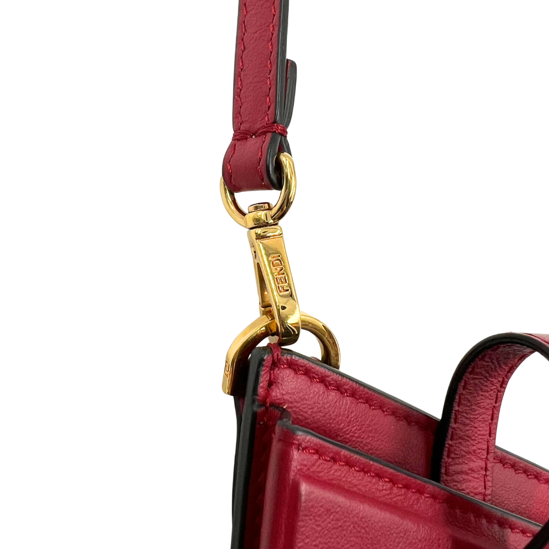 Fendi Zucca FF 3 Pocket Crossbody