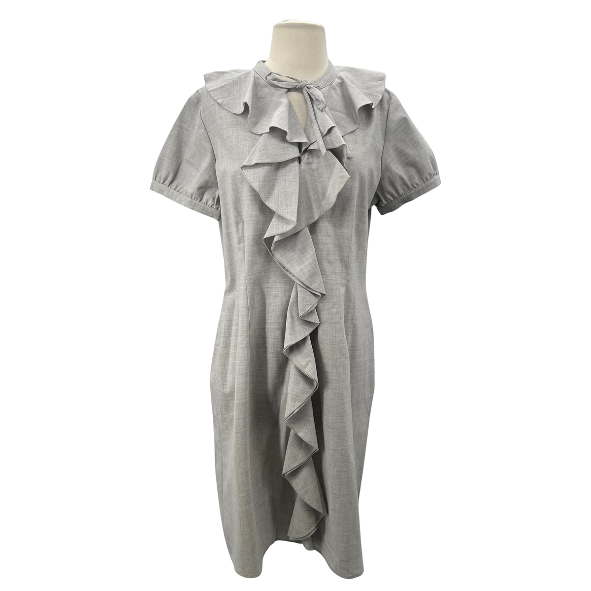 Neiman Marcus Grey Dress