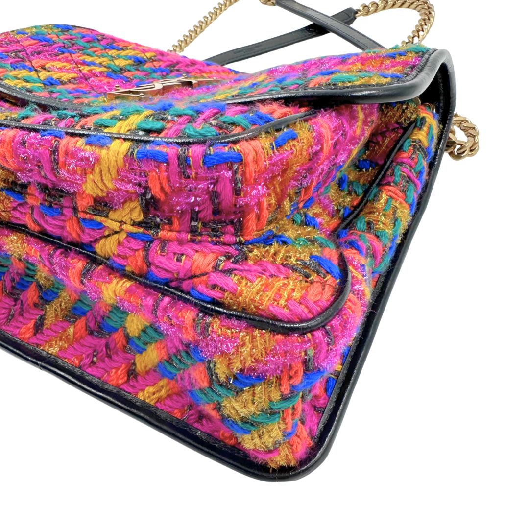 Saint Laurent Women's Niki Medium Tweed