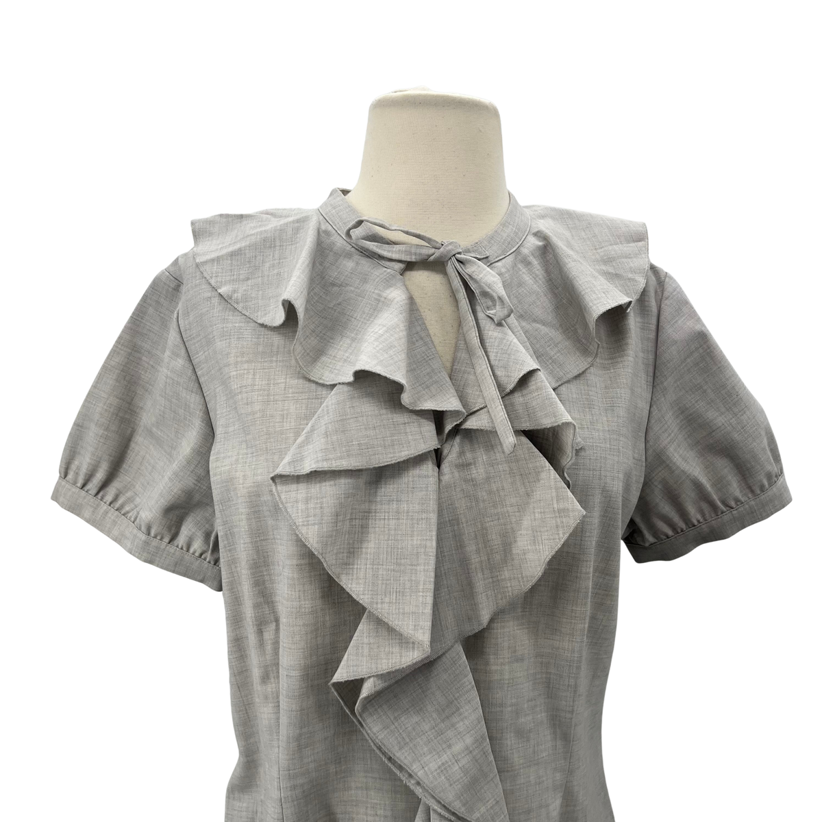 Neiman Marcus Grey Dress