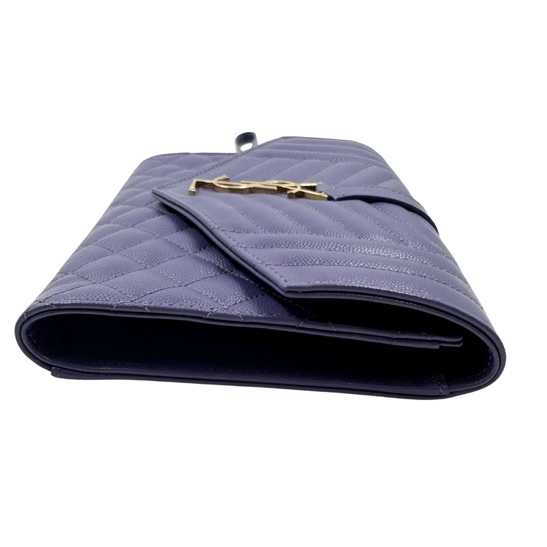 YSL Cassandre Matelasse Flap Pouch Pouch