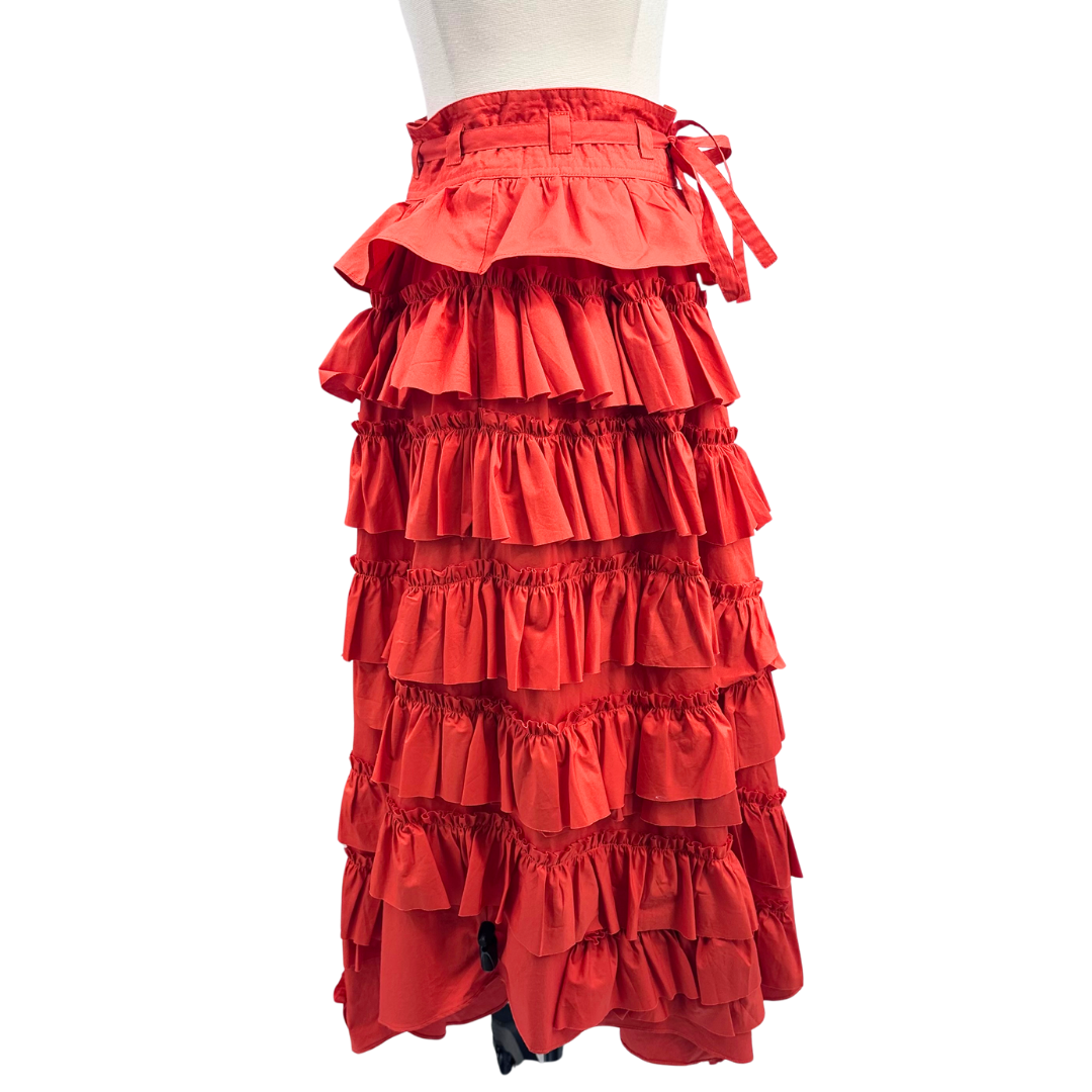 Ulla Johnson Size 0 Orange Skirt