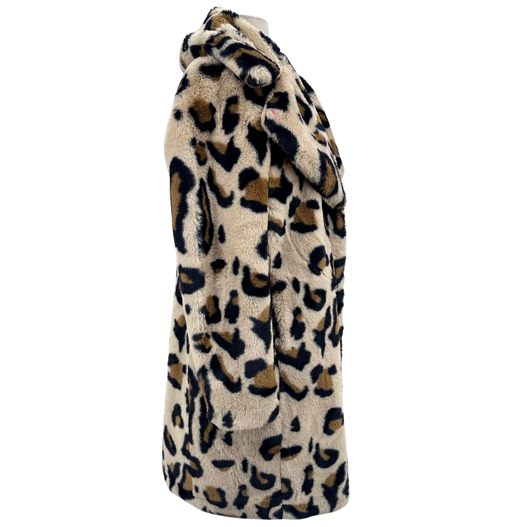 Sanctuary brown/black/animal print Coat