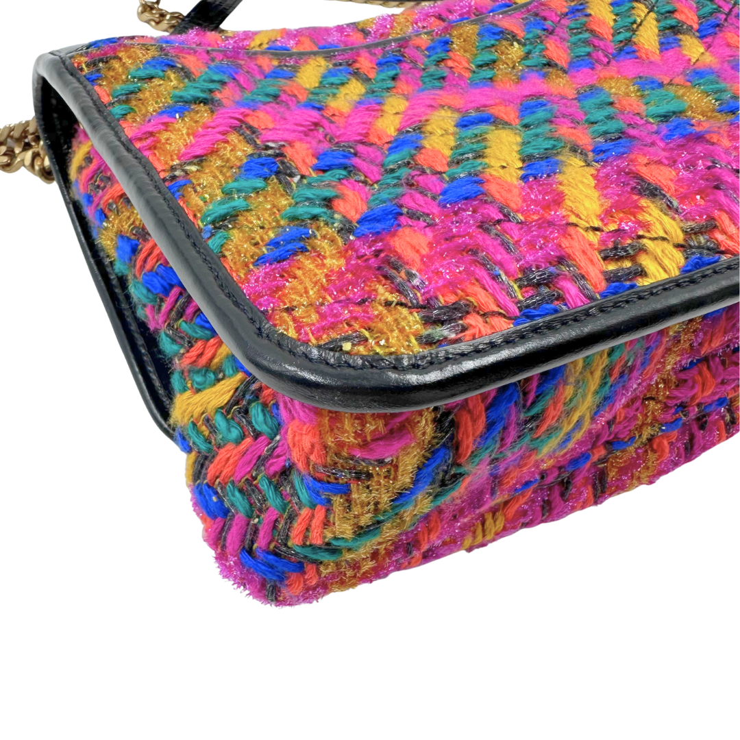 Saint Laurent Women's Niki Medium Tweed