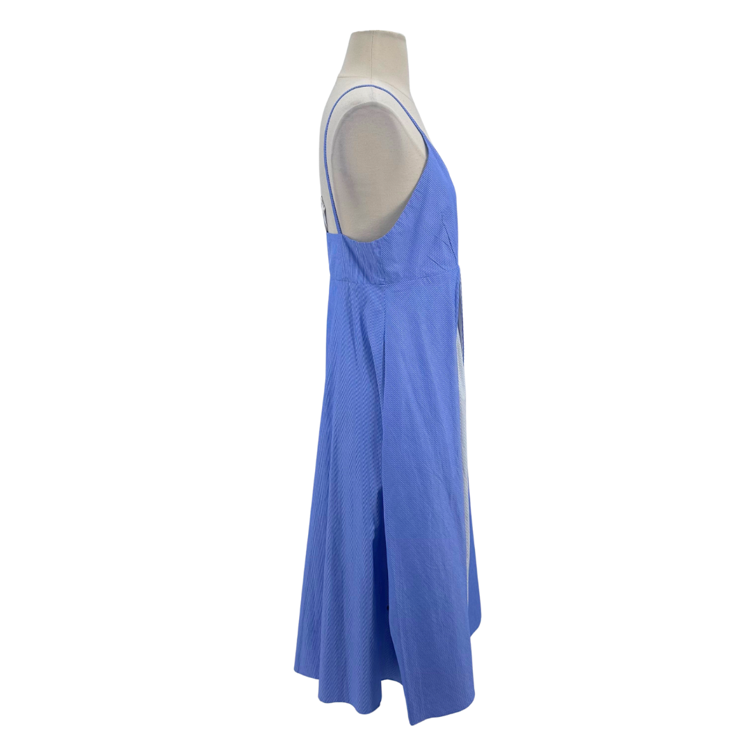 Zara Blue Stripe Maxi Dress